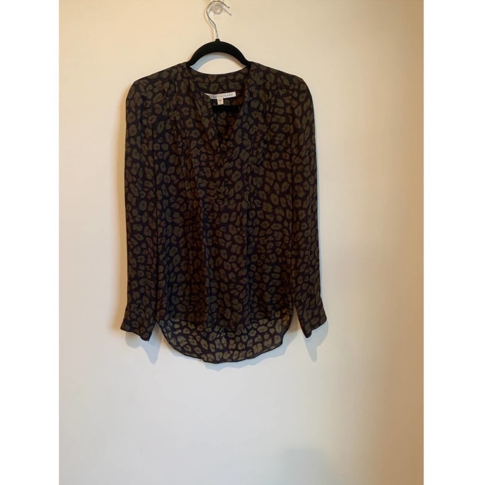 Veronica Beard 100% Silk Printed Blouse